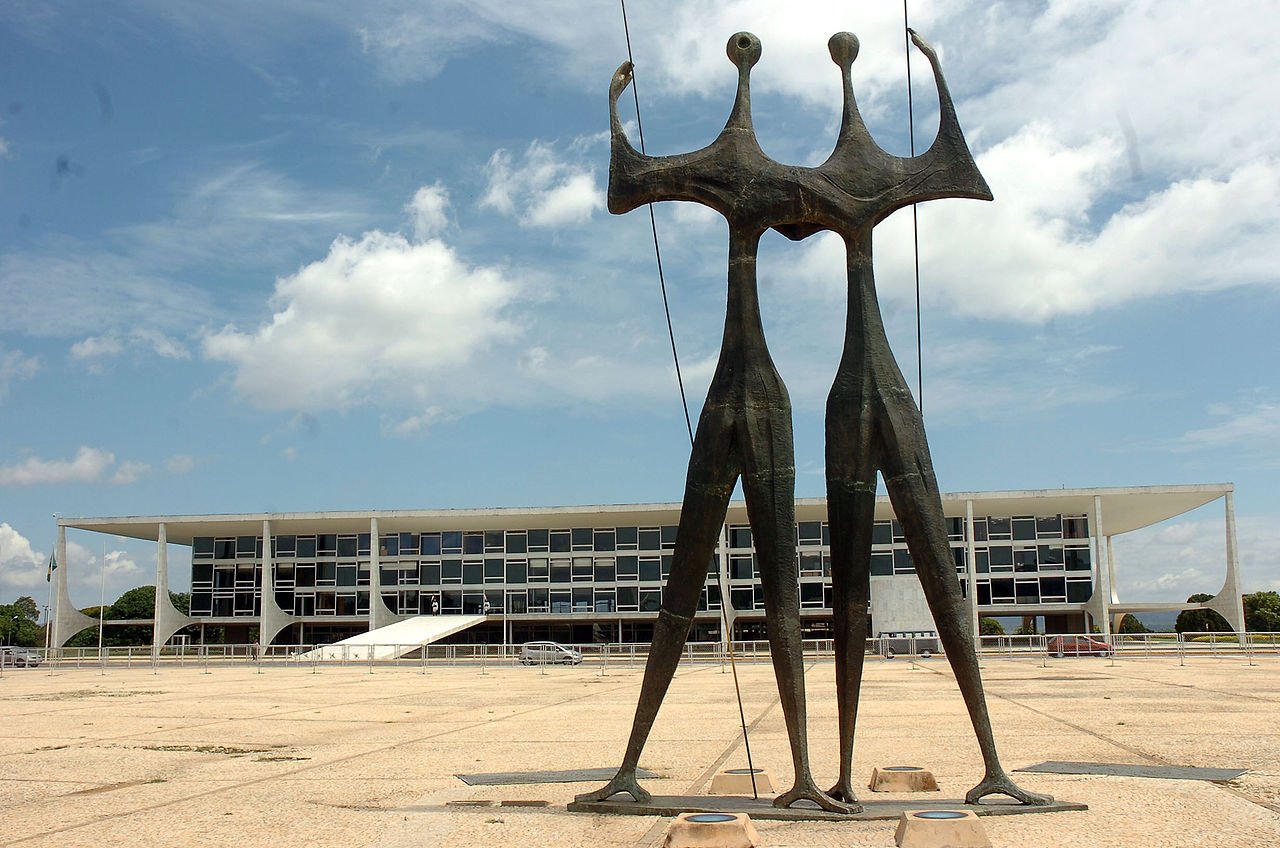 Praça dos Três Poderes, em Brasília. (Fonte: Governo do Distrito Federal/Reprodução)