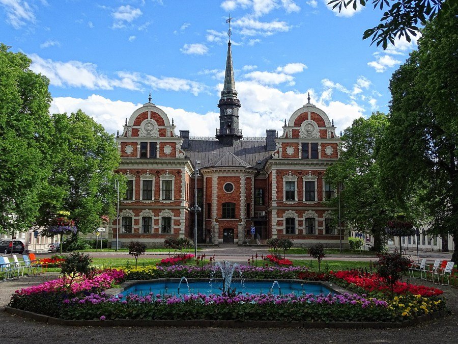 Prefeitura de Söderhamn. (Fonte: Wikimedia Commons)