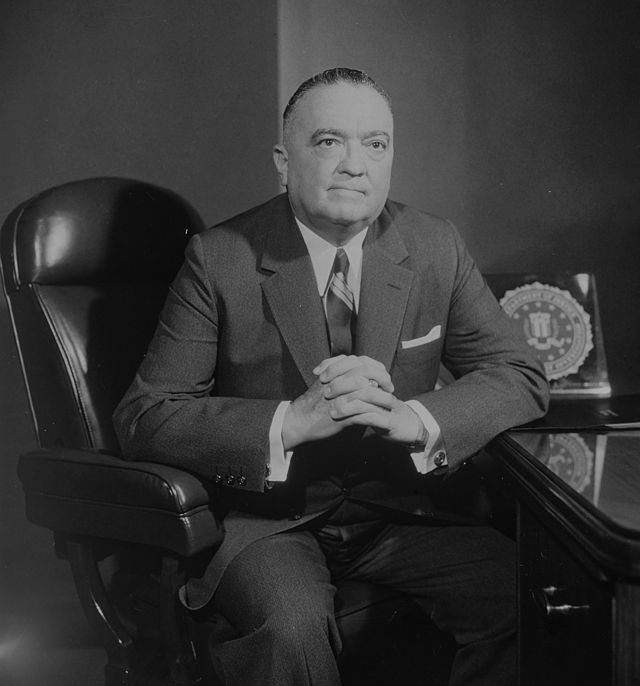 J. Edgar Hoover (Fonte: Wikimedia Commons/Domínio Público/Reprodução)