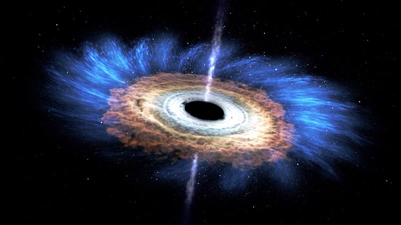 Estudo sugere que buracos negros contribuem para a contínua expansão do universo