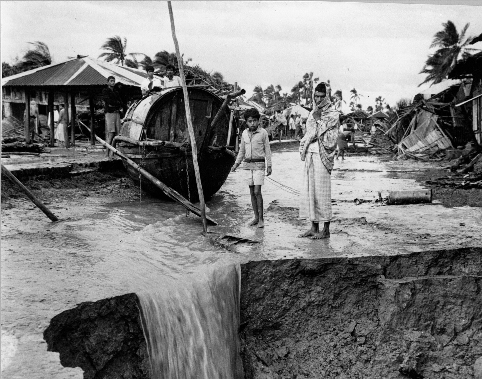 Ciclone de Bhola de 1970 vitimou entre 300 e 500 mil pessoas em Bangladesh (Fonte: Banco Mundial)