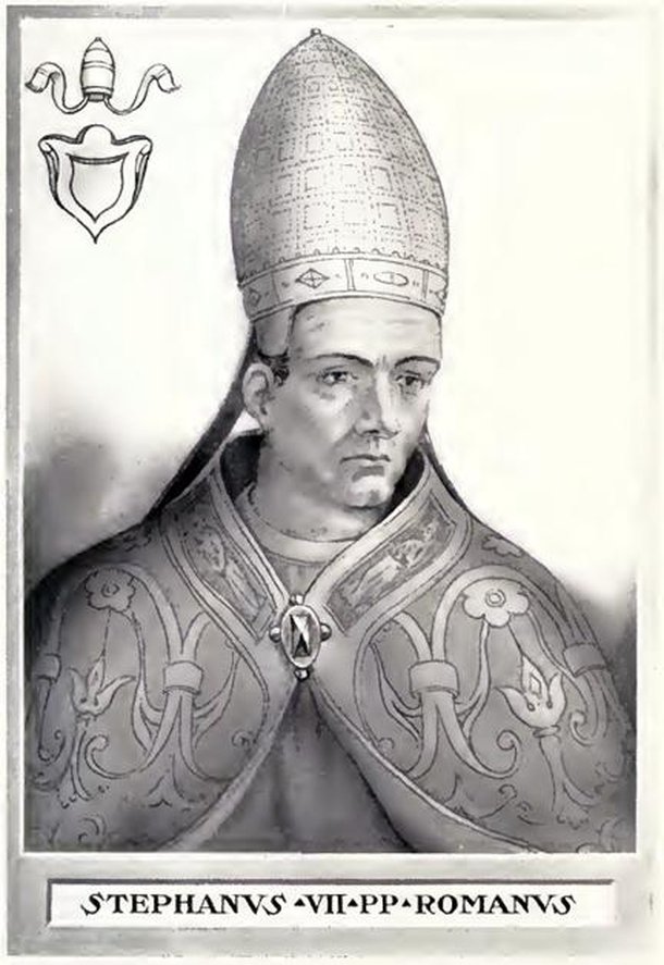 Papa Estêvão VI. (Fonte: Wikipedia/Reprodução)