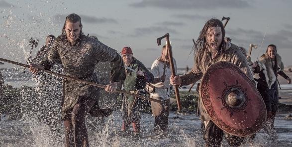Além de guerreiros, vikings eram comerciantes habilidosos. (Fonte: GettyImages/Reprodução)