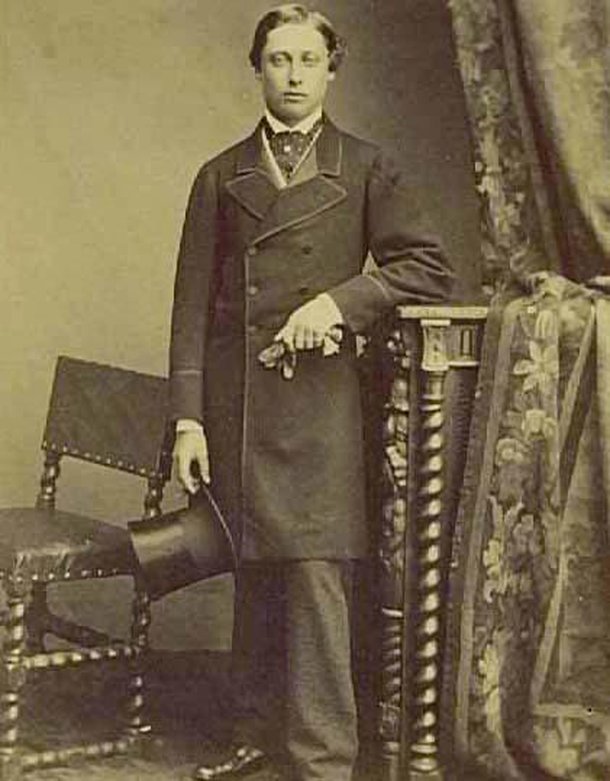 Eduardo VII jovem. (Fonte: Brigitte Gastel Ancestry/Reprodução)