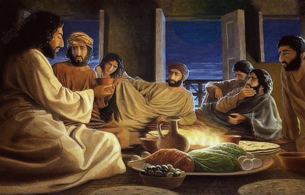 Pintura de Balage Balogh é tida como uma das representações mais acuradas no que diz respeito a como a Santa Ceia de fato aconteceu. (Fonte: Quora/Reprodução)