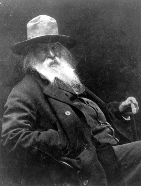 Walt Whitman em 1887. (Fonte: Getty Images/Reprodução)