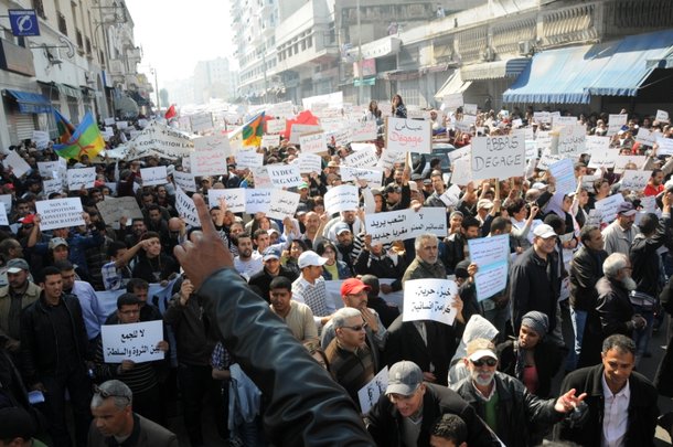 O Marrocos passa por mais um período de protestos e instabilidade. (Fonte: Wikimedia/Magharebia/Reprodução)