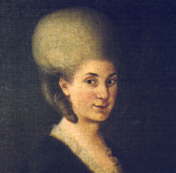 Maria Anna, já adulta (Fonte: Wikimedia Commons)