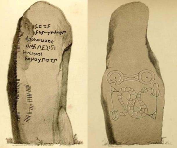 A pedra possui escrituras que ainda não foram decifradas. (Fonte: Ancient Origins)