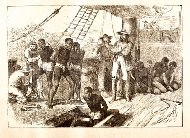 O comércio de escravos vindos da África ganhou mais notoriedade graças aos povos árabes. (Fonte: GettyImages/Reprodução)