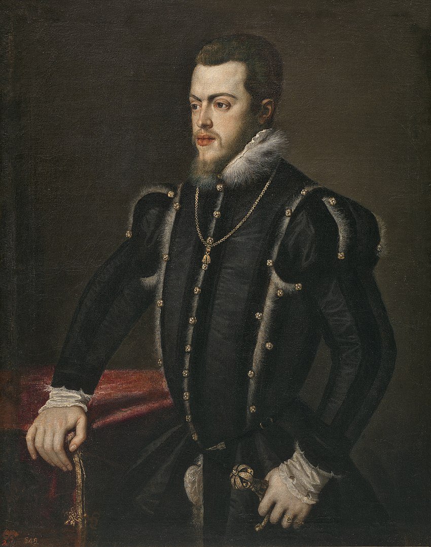 As Filipinas têm essa nome por causa do Rei Filipe II, da Espanha (Fonte: Wikimedia Commons)