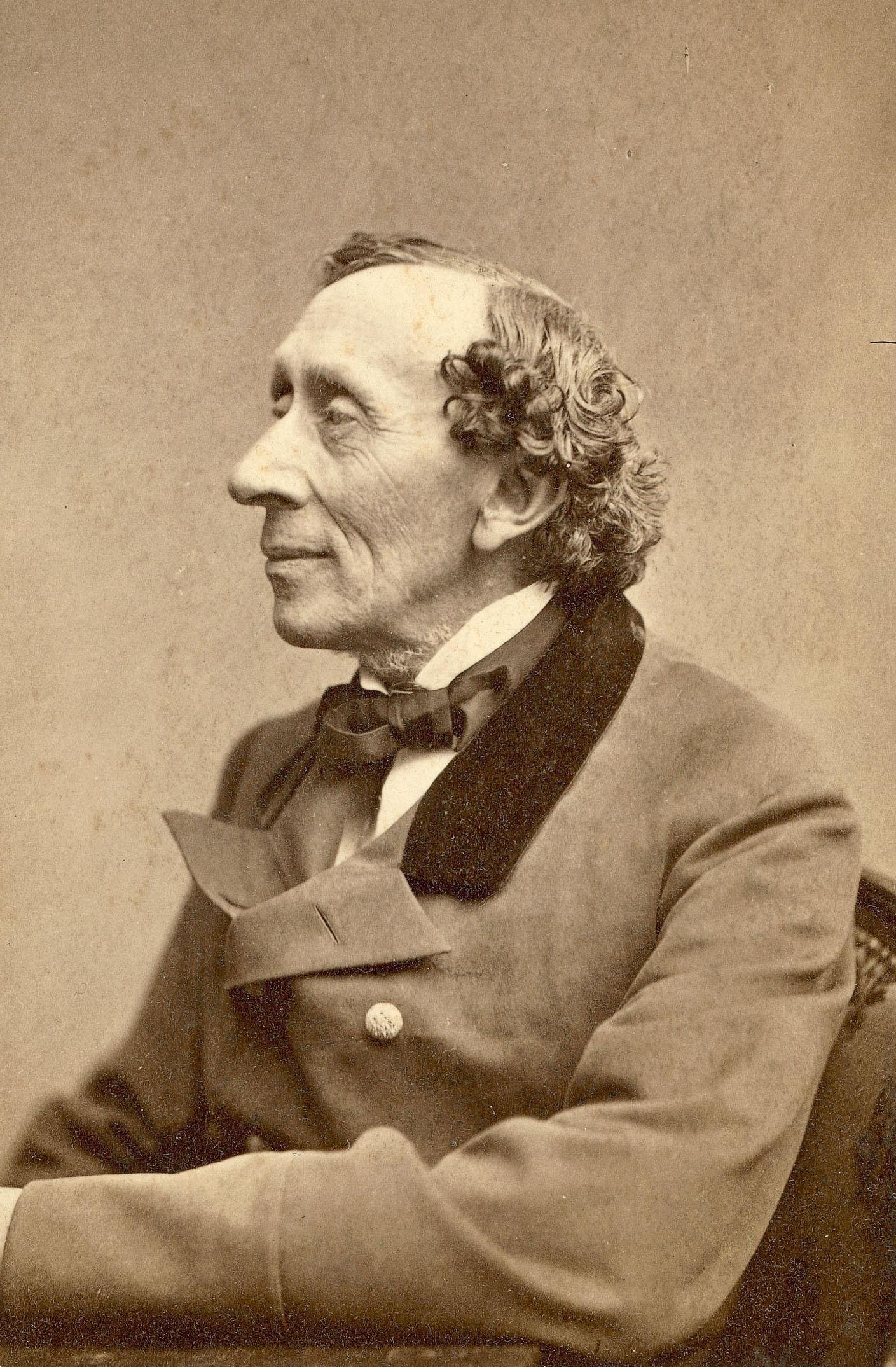 Hans Christian Andersen. (Fonte: Wikipedia/Reprodução)