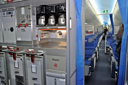 Aviões não têm a mesma estrutura de uma cozinha normal (Fonte: GettyImages)