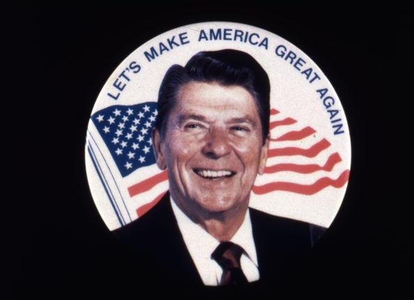 Ronald Reagan. (Fonte: GettyImages/Reprodução)