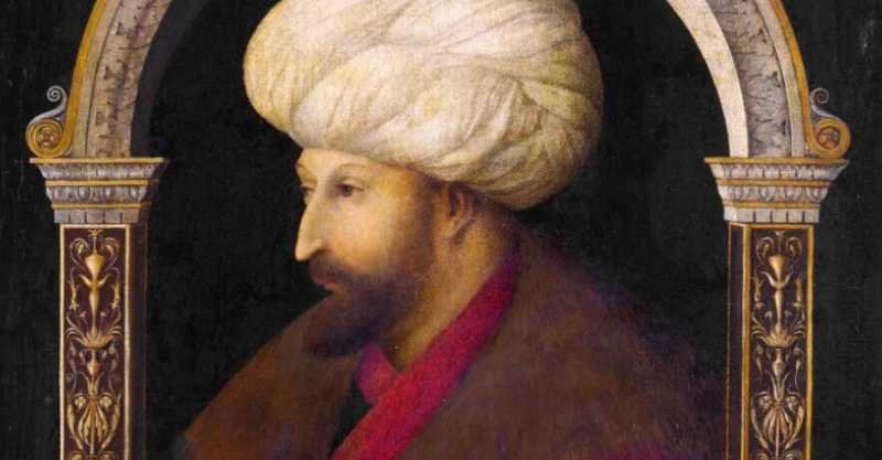 O sultão Maomé II era conhecido por levar jovens rapazes para o quarto em troca de posições na corte otomana (Fonte: Wikimedia Commons/Reprodução)