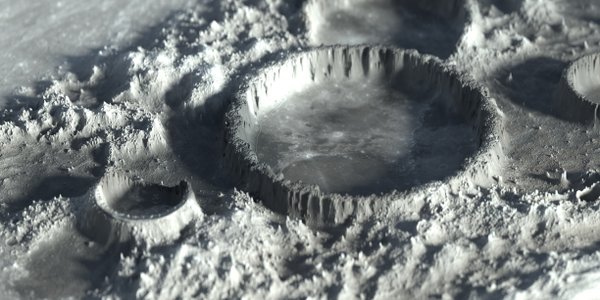 A huge metal structure has been found under the surface of the moon
