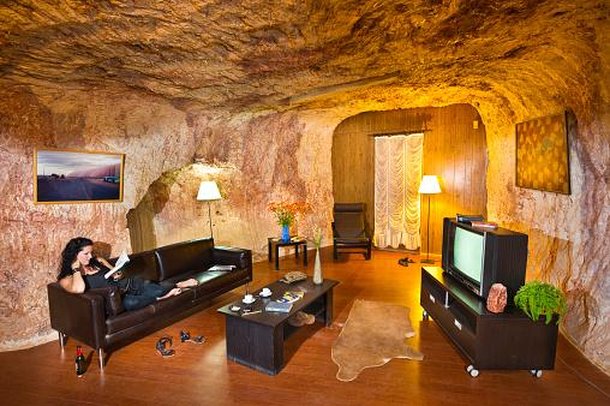 Casa em Coober Pedy. Fonte: Getty Images