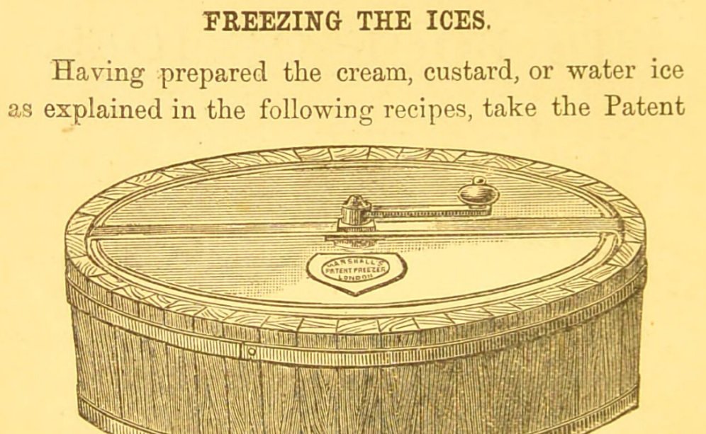 Uma das máquinas necessárias para fazer as receitas no livro The Book of Ices. (Fonte: The Book of Ices)