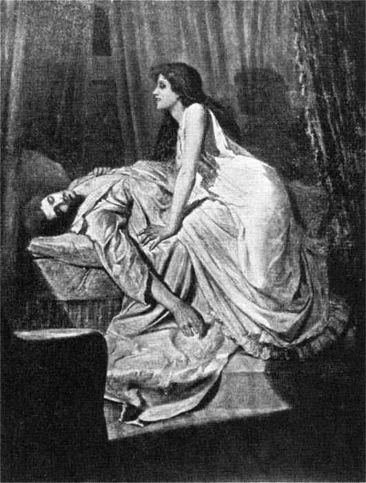"O Vampiro" de Philip Burne-Jones (Fonte: Wikipedia/Reprodução)