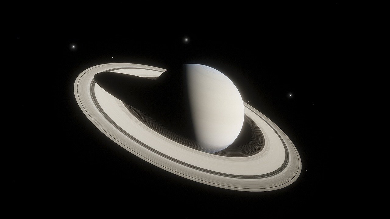 Saturno. (Imagem: Pixabay)