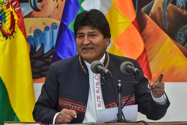 Evo Morales. (Fonte: Javier Mamani/Getty Images)