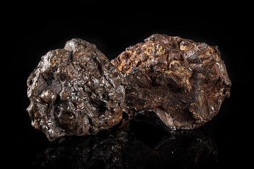 Meteorito condrito. (Fonte: Getty Images / Reprodução)