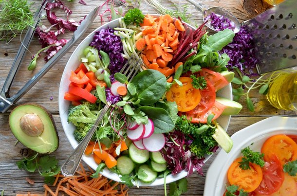 Alimentação vegetariana teve mais sucesso nos estudos. (Foto: Unsplash)