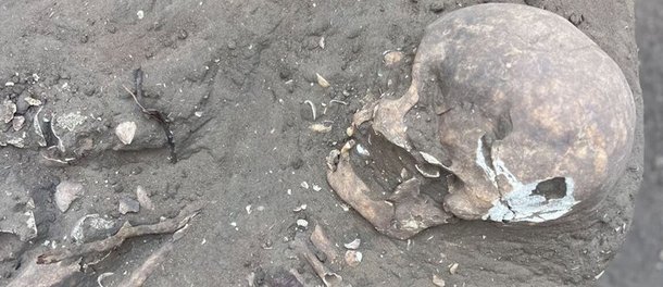 Esqueletos antigos são achados em Sítio Arqueológico em São Luís. (Fonte: Nelyane Gomes, Iphan / Divulgação)