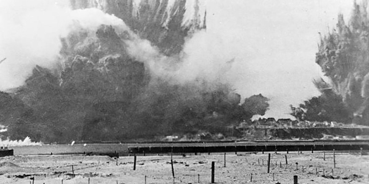 Operação Big Bang: o dia em que os ingleses tentaram afundar uma ilha - Mega Curioso