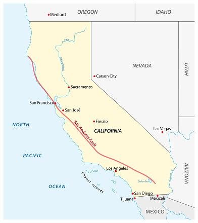 Localizada próxima a falha de San Andreas, a cidade de Los Angeles é uma das que mais seria afetada pelo terremoto Big One. (Fonte: Getty Images)