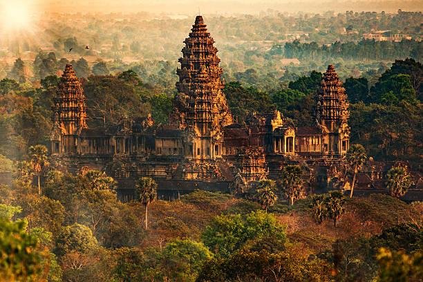 Angkor foi a capital do Império Khmer. (Fonte: Getty Images/Reprodução)