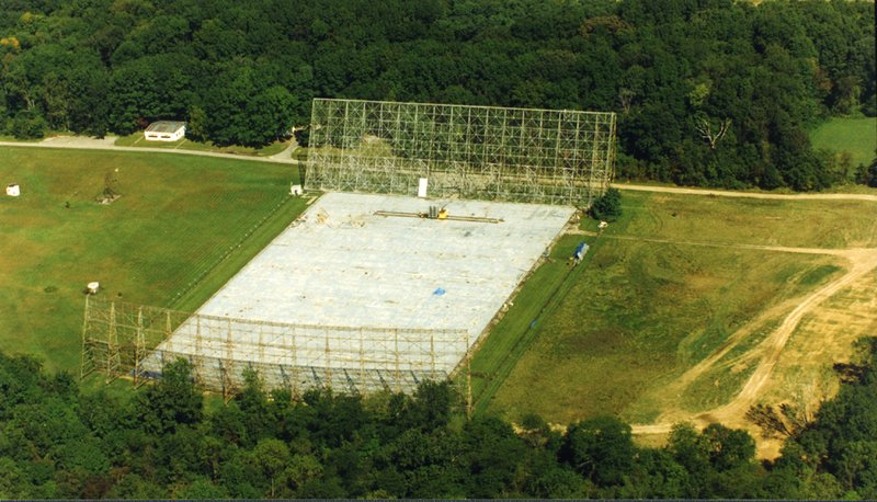 Telescópio Big Ear foi de onde partiu a detecção do famoso sinal. (Fonte: Big Ear/ Divulgação)