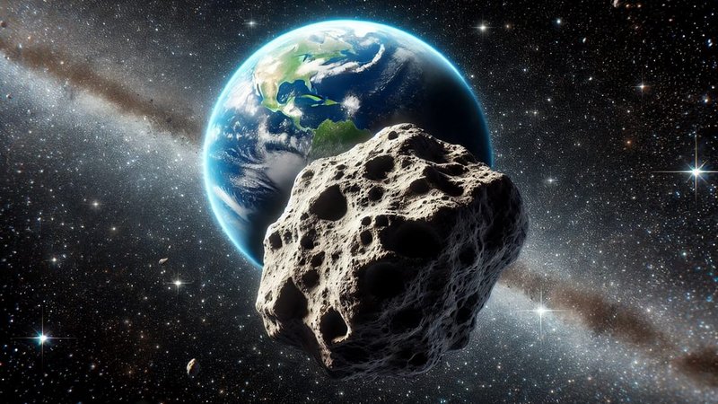 Cruithne é um asteroide que orbita a Terra numa órbita incomum. (Fonte: Star Walk, Vito Technology, Inc./ Divulgação)