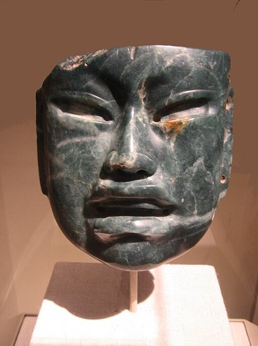 Máscara olmeca. (Fonte: Wikimedia Commons/Reprodução)