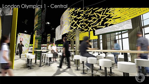 Olimpíadas de Londres vai contar com o maior McDonald´s do mundo