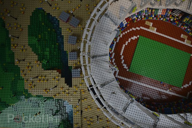 Arte de brinquedo: confira réplica em LEGO do Parque Olímpico de Londres