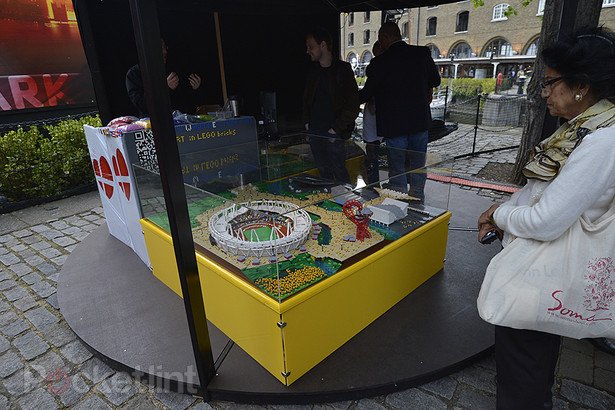 Arte de brinquedo: confira réplica em LEGO do Parque Olímpico de Londres