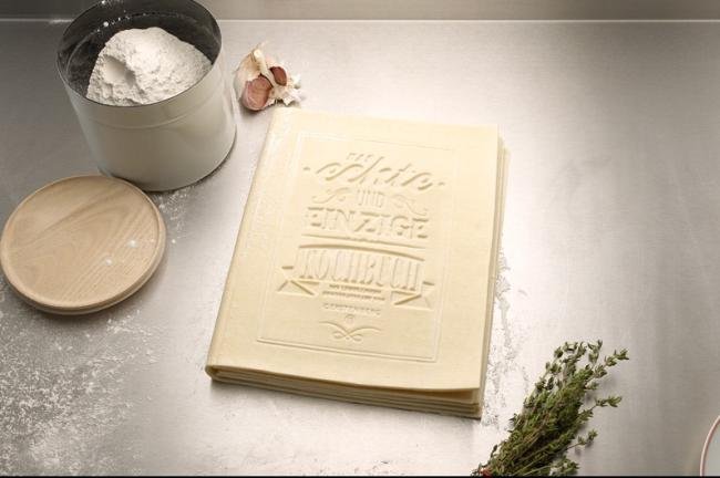 Livro de receitas comestível: você vai querer devorar todos os capítulos