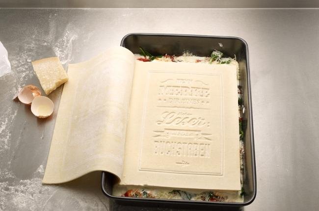 Livro de receitas comestível: você vai querer devorar todos os capítulos