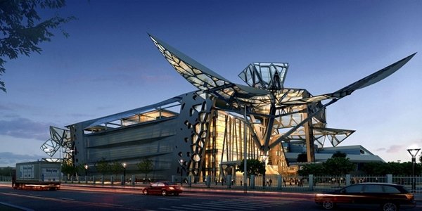China terá edifício 'Transformer' que imita águia e sapo