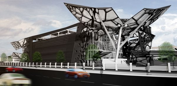 China terá edifício 'Transformer' que imita águia e sapo