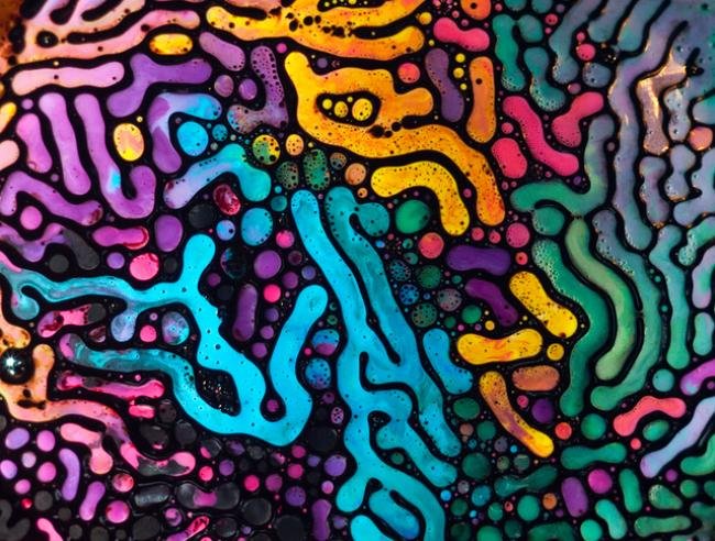 Fotógrafo cria obras de arte com ferrofluido