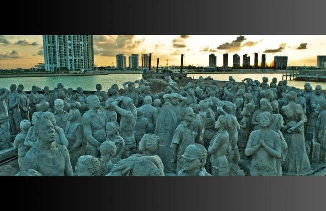 Arte subaquática: mar do Caribe abriga mais de 400 estátuas
