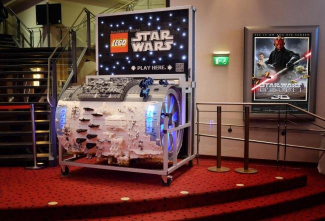 Órgão feito de LEGO transforma Star Wars em música