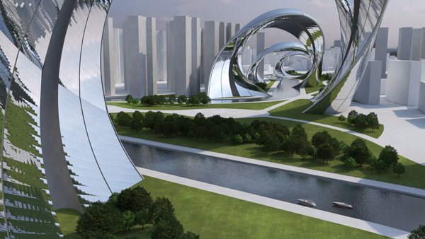 Conheça o projeto impressionante de um prédio em forma de espiral