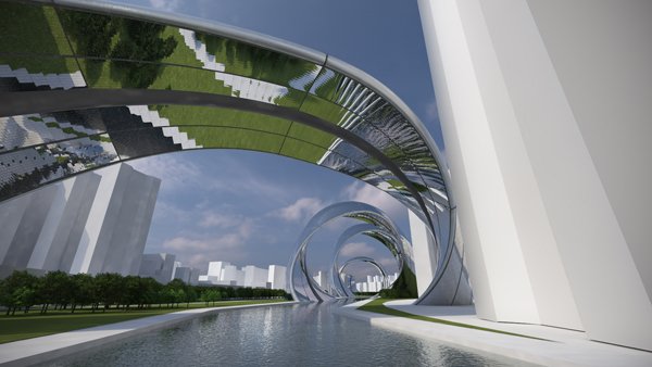 Conheça o projeto impressionante de um prédio em forma de espiral