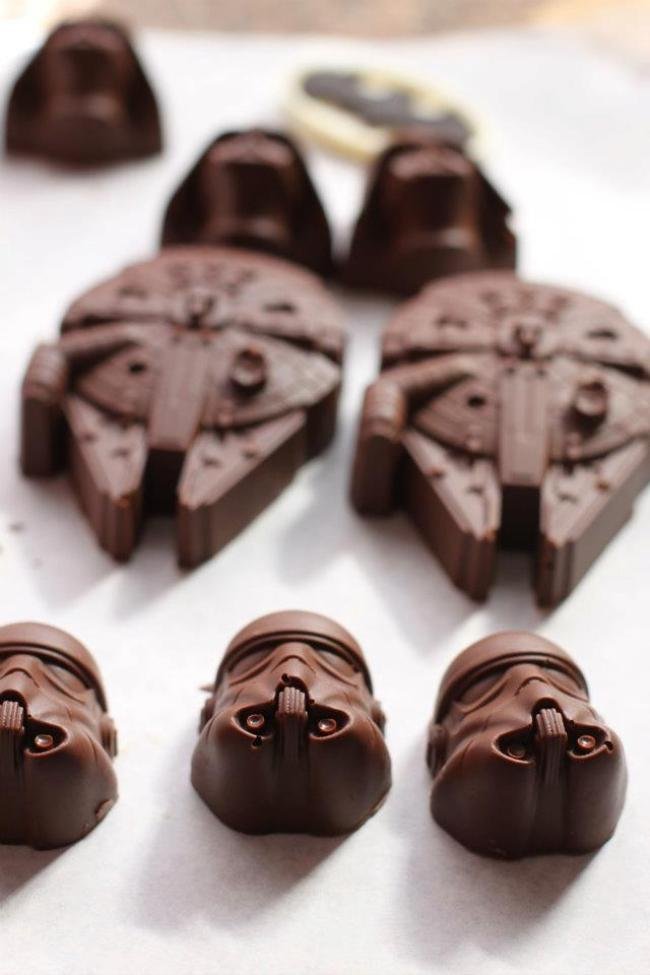 Darth Vader e Stormtroopers de chocolate? Conheça o lado doce da Força