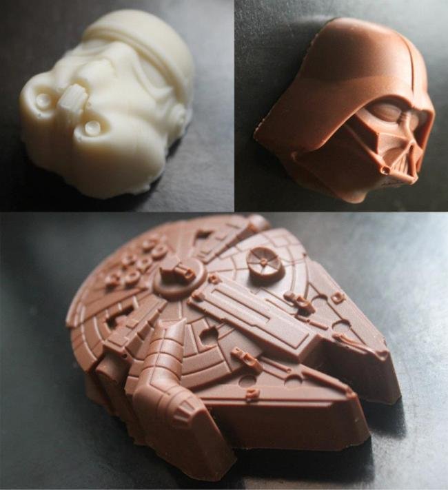 Darth Vader e Stormtroopers de chocolate? Conheça o lado doce da Força