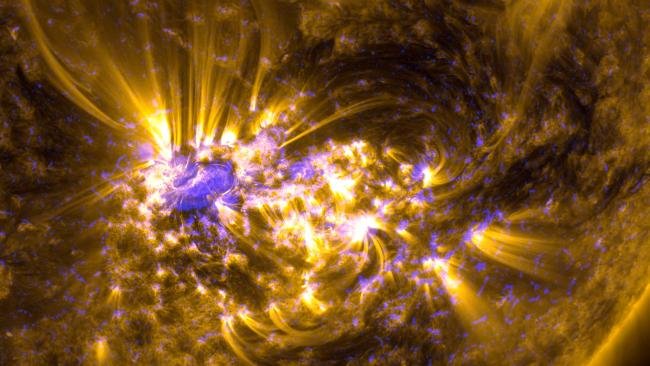 NASA divulga imagens espetaculares da última erupção solar