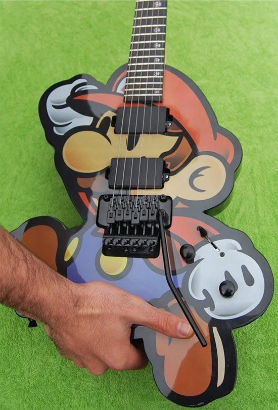 Fã de Mario? Agora você pode tocar a musiquinha em uma guitarra exclusiva